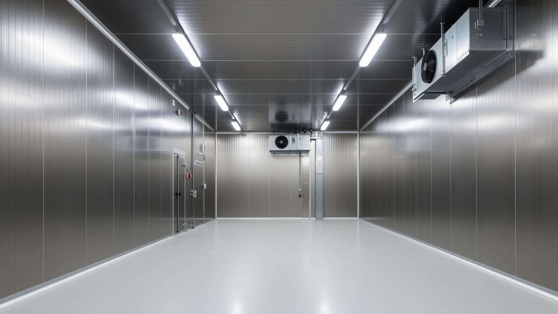 Commercial cold room installation by Acro Refrigeration