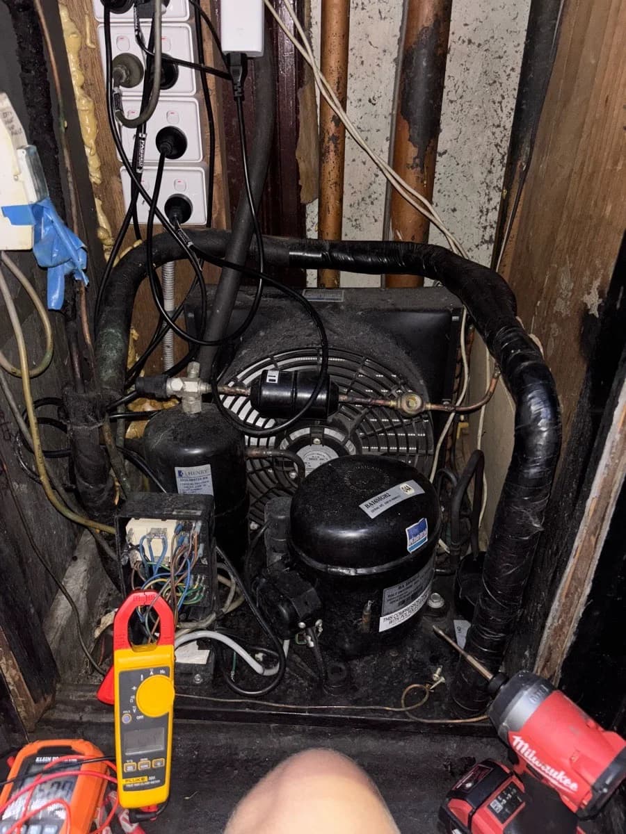 Brisbane Wine Bar & Grill – Bar Cabinet Compressor Replacement